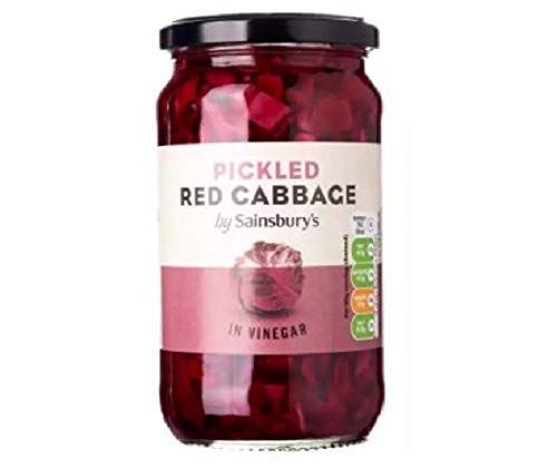 Sainsbury's Roter Kohl in Essig eingelegt, 465 g – Roter Kohl in Spirituosen-Essig. von Sainsbury's