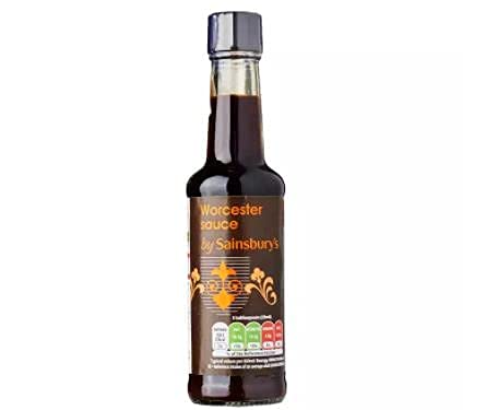 Sainsbury's Worcester Sauce 150 ml – verleiht gegrillten Lachs, Hähnchengerichten, Truthahn, Bratenrind, Chili, Nudeln und Salaten Geschmack von Sainsbury's