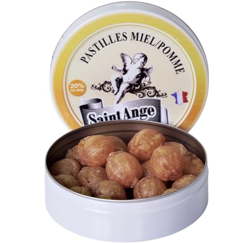 Saint-Ange Pastilles Miel/Pomme- Honig/Apfel Pastillen aus Frankreich 50g Saint-Ange Pastilles Miel/Pomme- Honig/Apfel Pastillen aus Frankreich 50g von Saint-Ange