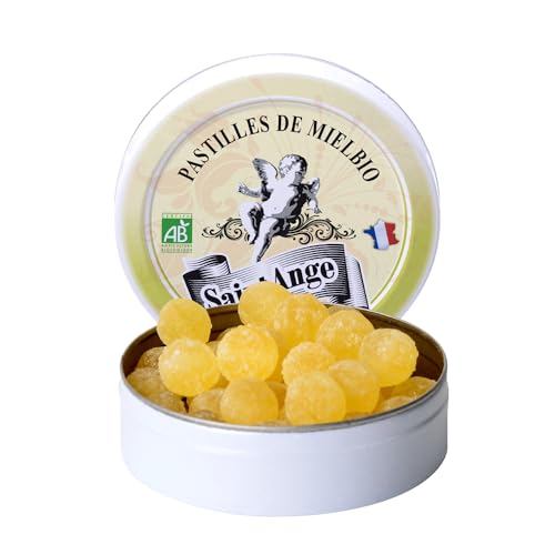Saint-Ange Pastilles Miel Bio - Bio Honig Pastillen aus Frankreich 50g Saint-Ange Pastilles Miel Bio - Bio Honig Pastillen aus Frankreich 50g von Saint-Ange