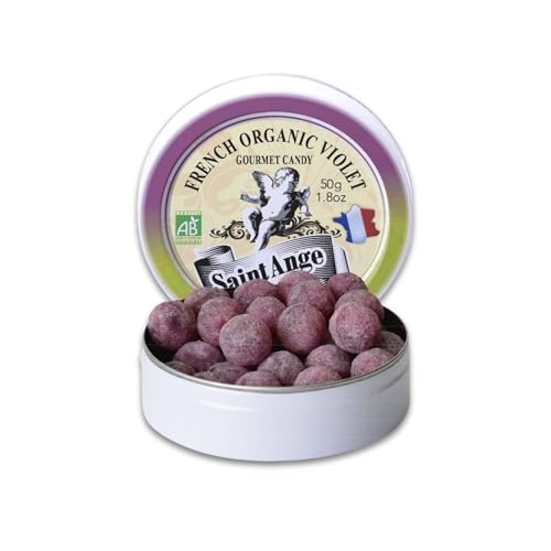 Saint-Ange Pastilles Violette Bio - Bio-Pastillen mit Veilchengeschmack aus Frankreich 50g Saint-Ange Pastilles Violette Bio - Bio-Pastillen mit Veilchengeschmack aus Frankreich 50g von Saint-Ange
