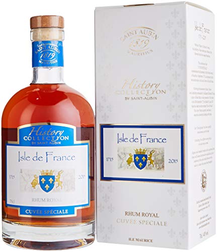 Saint Aubin Isle de France Cuvée Spéciale History Collection Rum Royal mit Geschenkverpackung (1 x 0.7 l) von Saint Aubin