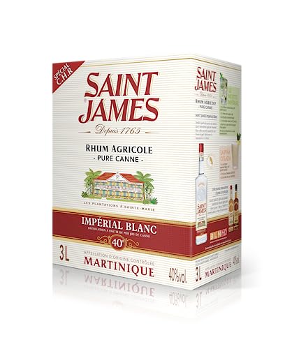 Rhum - Saint James Cubi 3L 40° Blanc Blanc von Saint James