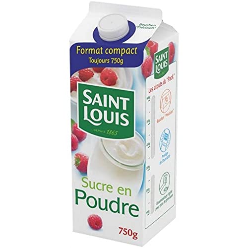 Saint Louis Sucre En Poudre 750g (lot de 6) von Saint Louis