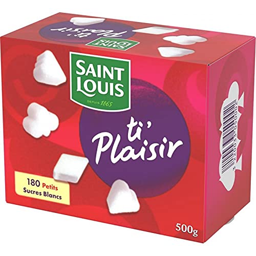 Saint Louis ti'Plaisir 180 kleine weiße Zucker, 500 g (6 Stück) von Saint Louis