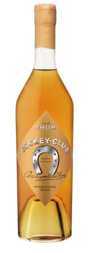 LIQUORISTERIE DE PROVENCE Rum „Jockey-Club“, Luxus-Rum aus Fässern von Guadeloupe, Guatemala & Venezuela, 0,7 L, 43% Vol. von Saint-Martin