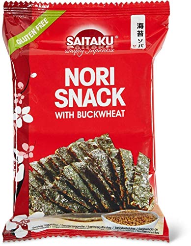 Saitaku | Nori Snacks mit Buchweizen | 1 x 20 g von Saitaku