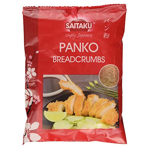 Saitaku - Panko-Semmelbrösel - 150 g - Japanische Semmelbrösel - Knuspriger und lockerer - Perfekt zu Garnelen, Lachs, Hühnchen und Gemüse - Knuspriger Überzug Saitaku - Panko-Semmelbrösel - 150 g - Japanische Semmelbrösel - Knuspriger und lockerer - Perfekt zu Garnelen, Lachs, Hühnchen und Gemüse - Knuspriger Überzug von Saitaku