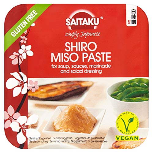 Saitaku Shiro Miso Paste, 300 g, Weiß, 8 Stück von Saitaku