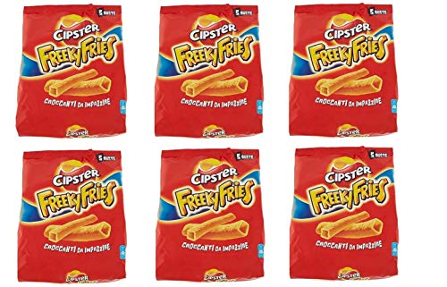 30x Saiwa Chips Cipster freeky fries 6x 5 Portionstüten á 25g kartoffel gesalzen von Saiwa