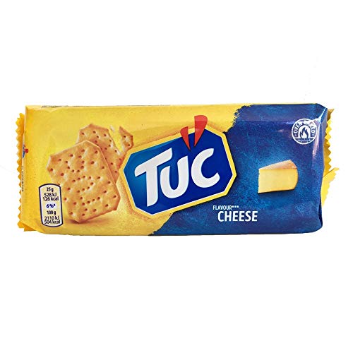 Saiwa Set 24 Tuc Cracker Cheese Formaggio 100 667556 Snack verschweißt, Mehrfarbig Saiwa Set 24 Tuc Cracker Cheese Formaggio 100 667556 Snack verschweißt, Mehrfarbig von ORO SAIWA