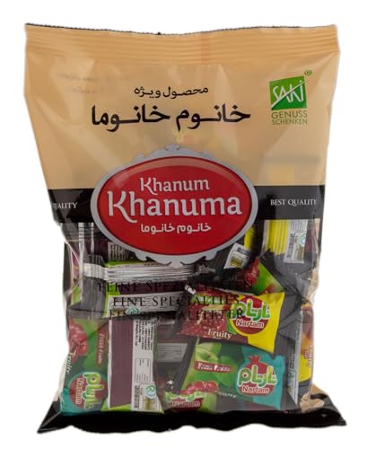 Khanum Khanuma- getrockneter Obst-Mix Lavaschak verschiedene Obstsorten als Fruchtmus von Saki