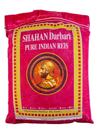 Basmatireis Shahan Darbari Langkoringer Reis 10 Kg aus Indien von Saki
