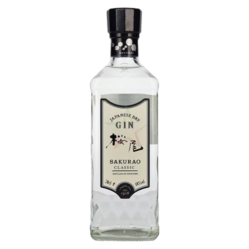 Sakurao Japanese Dry Gin CLASSIC 40,00% 0,70 lt. von Sakurao