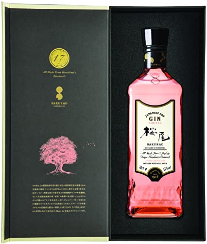 Sakurao Limited 17 Botanicals Japanischer Gin 47% vol. 0,7l von Sakurao