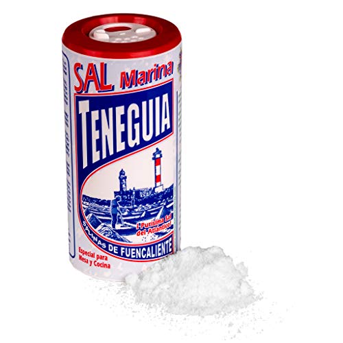 LOUXA Sal Marina Teneguia Meersalz Salzstreuer aus La Palma 100% ökologisch 100 g (59,90 € / kg) von Sal Marina TENEGUIA