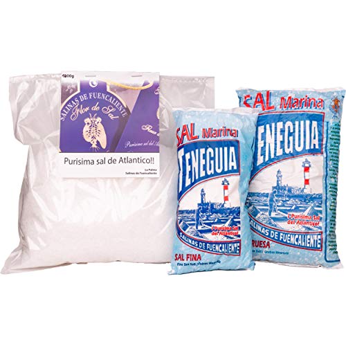 LOUXA Sal Marina Teneguia Meersalz Set aus La Palma 100% ökologisch 2,5 kg (18,40 € / kg) von Sal Marina TENEGUIA