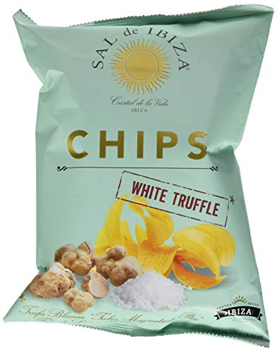 Sal de Ibiza Chips Truffles, Kartoffelchips mit weißen Trüffeln von Sal de Ibiza