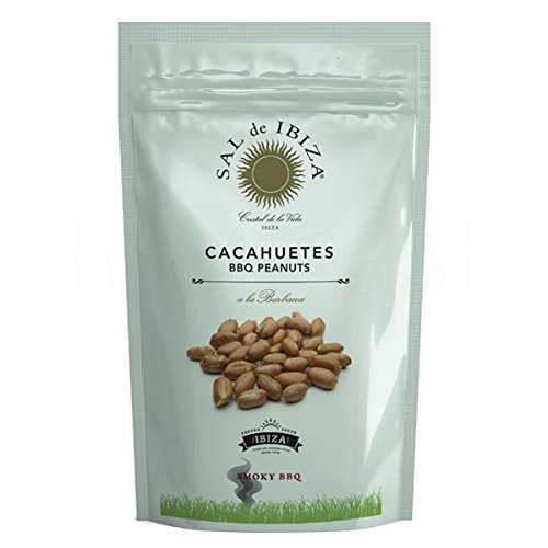 Sal de Ibiza Erdnüsse 8x 80g - Smokey Barbecue Snacks - Erdnüsse mit leckerem Paprikageschmack - kleine Nüsse Ideal für Partys – Studentenfutter - BBQ Peanuts Nussack Sal de Ibiza Erdnüsse 8x 80g - Smokey Barbecue Snacks - Erdnüsse mit leckerem Paprikageschmack - kleine Nüsse Ideal für Partys – Studentenfutter - BBQ Peanuts Nussack von Sal de Ibiza