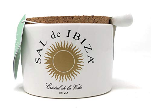 Sal de Ibiza Fleur de Sel Isla blanca/mit ibizenkischen Kräutern 140 gr. von Sal de Ibiza