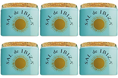 Sal de Ibiza Fleur-de-Sel im Keramiktopf - mini - 6x 28,5 g von Sal de Ibiza