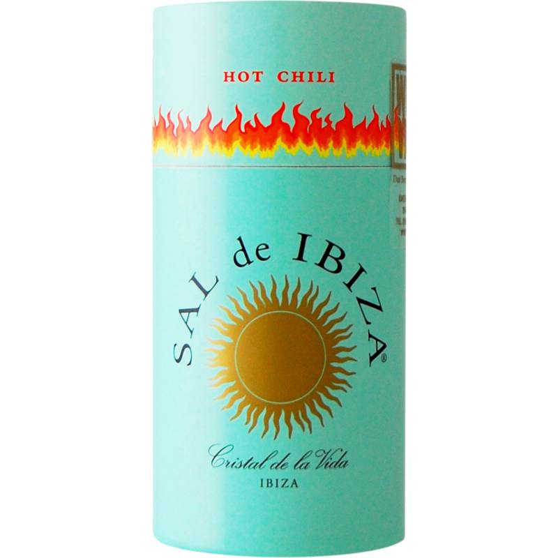 Sal de Ibiza »Granito con Chili« - Streuer mit Deckel 75 g  0.075KG aus Spanien von Sal de Ibiza