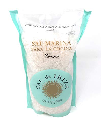 Sal de Ibiza Grano, grobes Meersalz aus Ibiza im Beutel 1000g von Sal de Ibiza