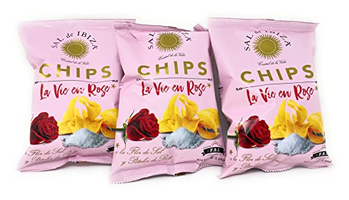 Sal de ibiza Chips la Vie en Rose 3x45g = 135g Beutel von Sal de Ibiza