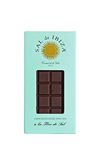 Zartbitterschokolade 70 % mit Sal de Ibiza 80g. Sal de Ibiza. 12 Stk. von Sal de Ibiza