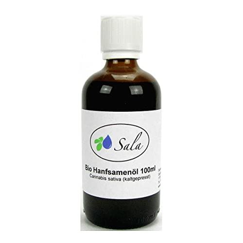 Sala Hanföl Hanfsamenöl kaltgepresst nativ BIO (100 ml PET-Flasche) von Sala