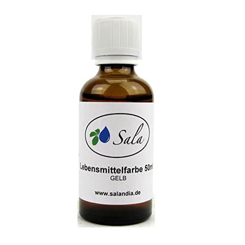 Sala Lebensmittelfarbe flüssig E102 Gelb konv. (50 ml) von Sala