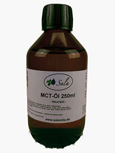 Sala MCT Öl Neutralöl Ph. Eur. konv. (250 ml Glasflasche) von Sala