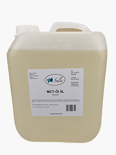Sala MCT Öl Neutralöl Ph. Eur. konv. (5 L Kanister) von Sala