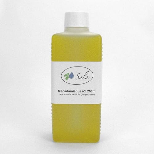 Sala Macadamianussöl kaltgepresst FOOD GRADE konv. (250 ml HDPE-Flasche) von Sala
