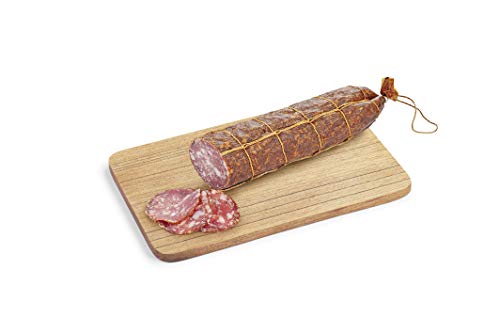 Alpenkräutersalami ca. 700g - Salami aus Schweinefleisch, fein gewürzt mit Naturgewürzen und ausgesuchten Alpenwiesenkräutern. von Salami