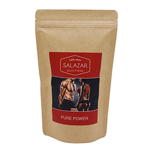 Salazar Pure Power 150g | Fitness Tee | Power-Up nach dem Workout | Sencha, Ginkgo, Himbeerblätter, Goji, Ingwer | Energy Tea | Green Tea von Salazar