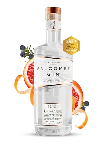 Salcombe Gin Start Point, 0,7 L, 44% Vol. – Premium London Dry Gin aus England von Salcombe