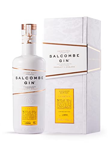 Salcombe Gin Voyager Series "Phantom" in Sauternes-Fässern gereift, in Geschenkverpackung. 0,5L, 46% vol. von Salcombe