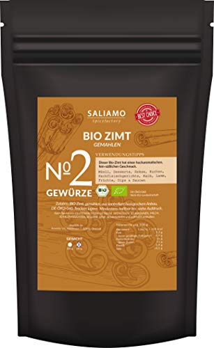 250g Bio Ceylon Zimt gemahlen aus Indonesien | Saliamo von Saliamo