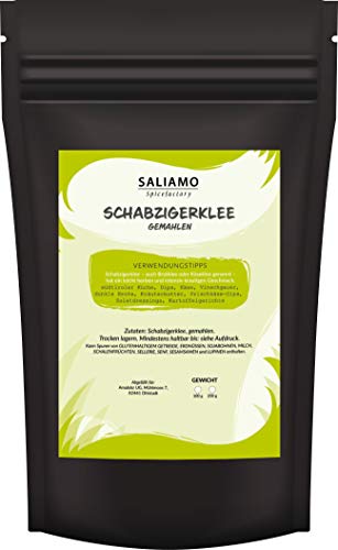 250g Schabzigerklee gemahlen, feinste Qualität, Brotklee, Käseklee von Saliamo