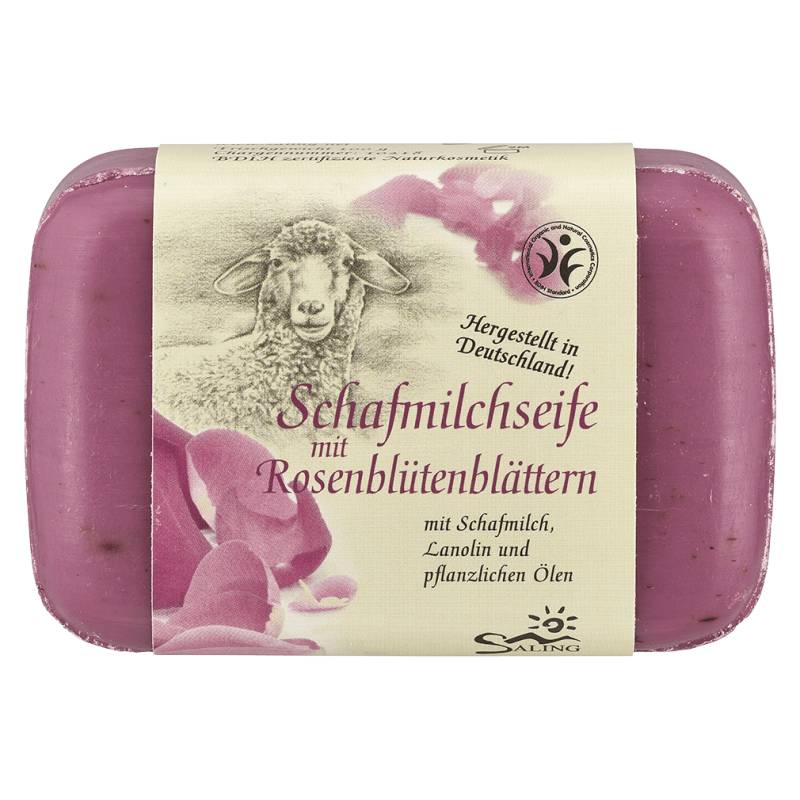 Schafmilchseife Rosenblüten von Saling