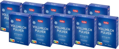 Saliter Alpen-Vollmilchpulver, 10er Karton (10 x 250g) von Saliter