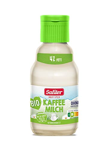 Saliter Bio-Kaffeemilch 4 % Fett (2 x 165 ml) von Saliter