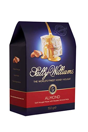 Sally Williams, Premium Soft Honey Nougat Gift Box - Handcrafted Nougats with Roasted Almond Nuts - 150g Pack of 2 von Sally Williams
