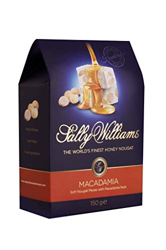 Sally Williams Finest Handmade Soft Nougat Gift Box - Roasted Macadamia 150g (Pack of 2) von Sally Williams