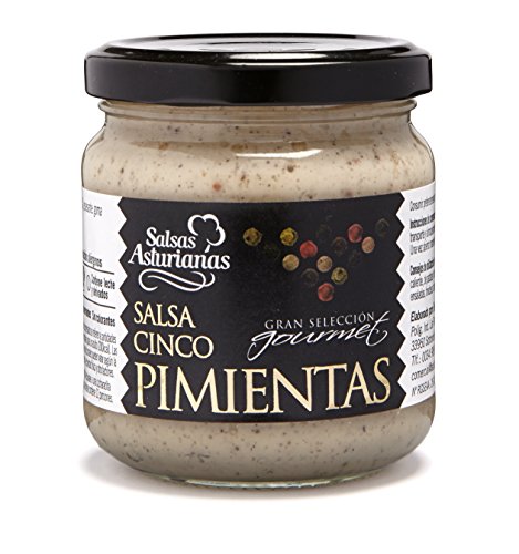 Salsa Asturianas, 5 Pfeffer Soße, 190 g Salsa Asturianas, 5 Pfeffer Soße, 190 g von Salsas Asturianas