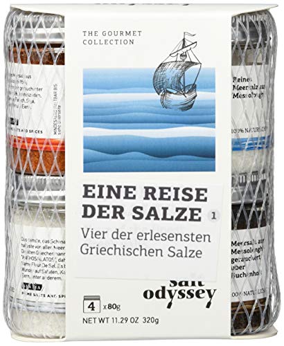 Salt Odyssey Combo Griechische Salze 4 X 80gr, 320 g Salt Odyssey Combo Griechische Salze 4 X 80gr, 320 g von Salt Odyssey