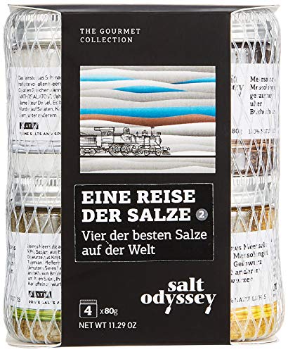 Salt Odyssey Combo Salze der Welt 4 X 80gr, 320 g von Salt Odyssey