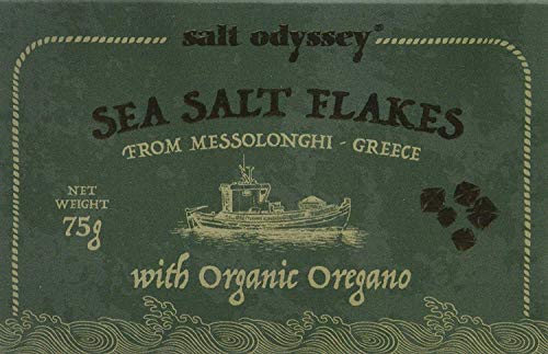 Salt Odyssey Meersalzflocken mit Bio-Oregano 75 g, 2er Pack Salt Odyssey Meersalzflocken mit Bio-Oregano 75 g, 2er Pack von Salt Odyssey