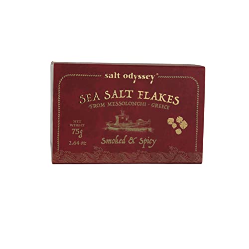 Salt Odyssey Meersalzflocken Scharfer & Würzig 75g, 2er Pack Salt Odyssey Meersalzflocken Scharfer & Würzig 75g, 2er Pack von Salt Odyssey